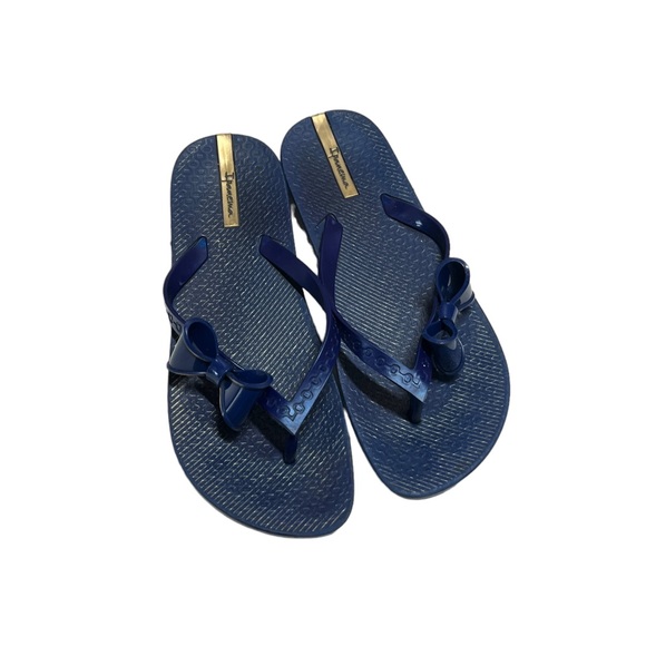 Ipanema Neo Clara Flip Flops Blue - Picture 6 of 8
